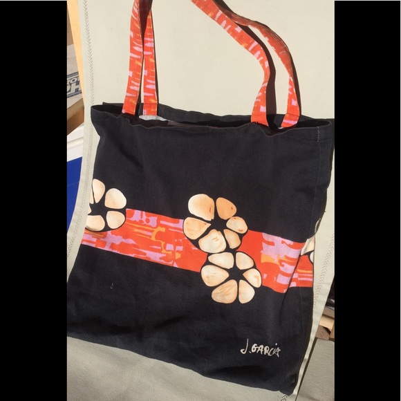 Jerry Garcia Handbags - Grateful Dead-Jerry Garcia artwork bag/tote